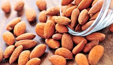 noix d'amande pour améliorer la puissance